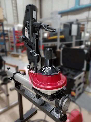 Переносная система отбортовки труб из нержавеющей стали T-DRILL PLUS 115 SST  
