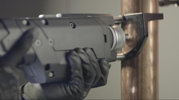 Аккумуляторный станок для отбортовки медных труб T-DRILL T-54c   