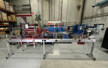 Установка отбортовки для коллекторов из медных труб T-DRILL HFT-2000   