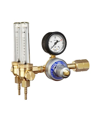 Двойной редуктор давления для аргона и водорода  